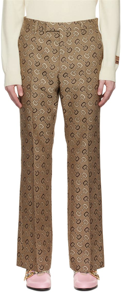 gucci trousers women's|gucci formal trousers.